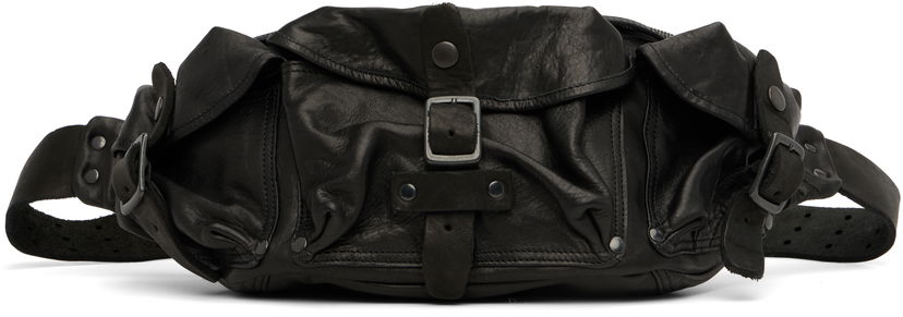 Поясна сумка Yohji Yamamoto Shoulder 3Pin Body Belt Bag чорний | HL-I06-777