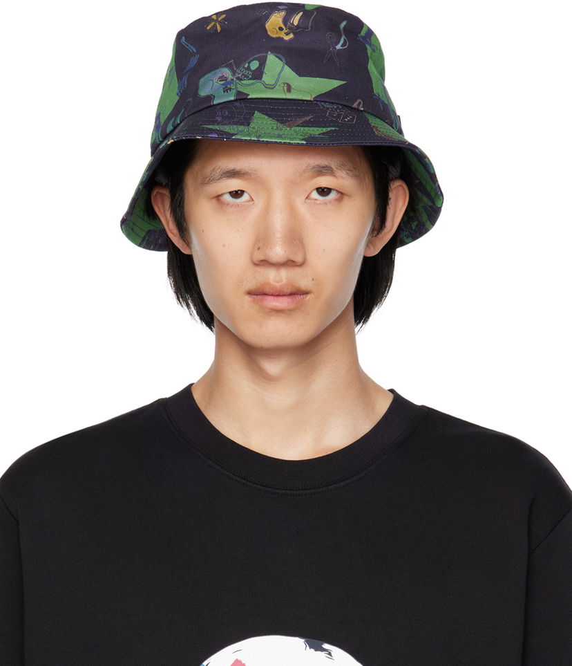 Капелюх Paul Smith PS Paul Smith Tattoo Print Bucket Hat Різнокольоровий | M2A-921DT-M449