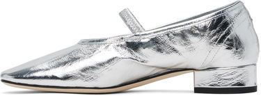 Одяг Aeyde Aeyde Pippa Leather Ballerina Flats Металік | A11-FL-GLVR25RO126-SS25-920-068, 2