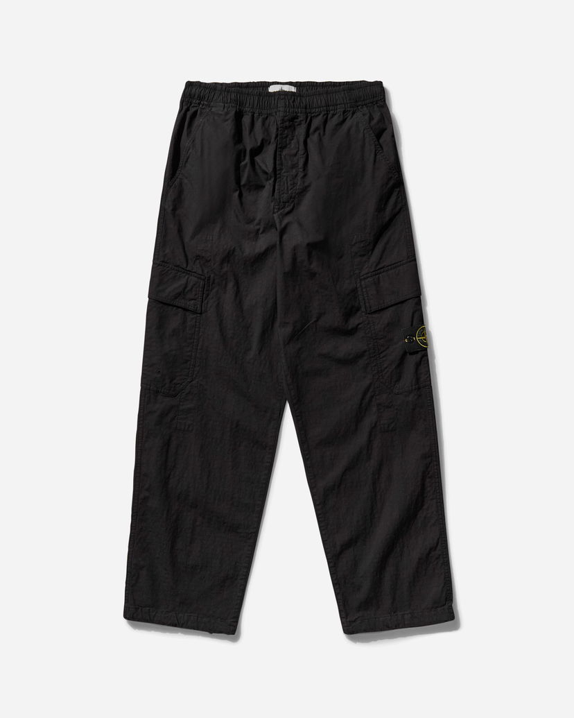 Штани карго Stone Island Stretch Ripstop-TC Cargo Pants чорний | K1S15-3100022-S0063 V0029