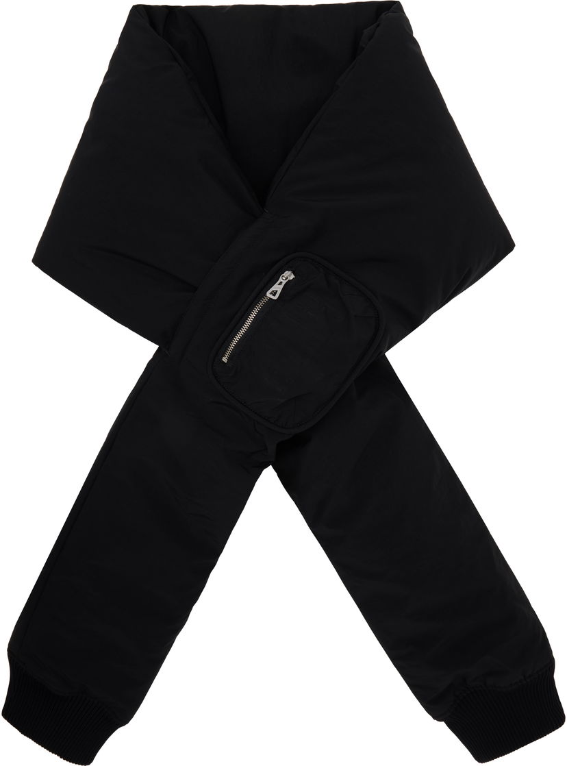 Шарф Jean Paul Gaultier Jean Paul Gaultier Padded Sleeve Scarf чорний | 25/03-U-AC003-W007-00