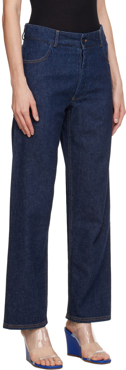 Джинси Baserange Baserange Indre Straight Leg Jeans Синій | TRIN-CO-SP24, 1