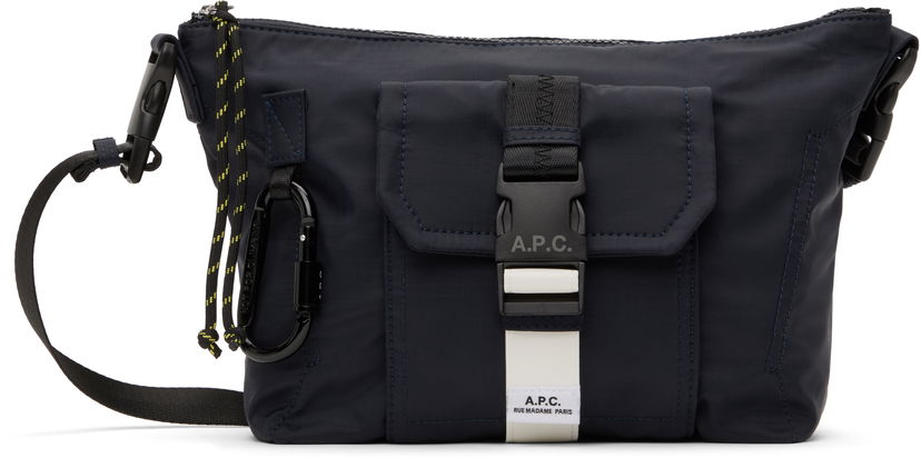 Сумка A.P.C. A.P.C. Trek Satchel Bag темно-синій | PAAFH-H61734