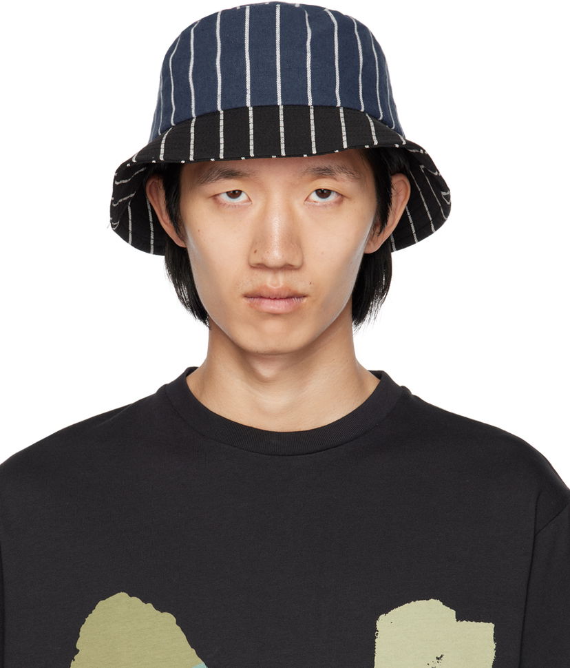 Капелюх Paul Smith Paul Smith Striped Bucket Hat Синій | M1A-921DT-M444