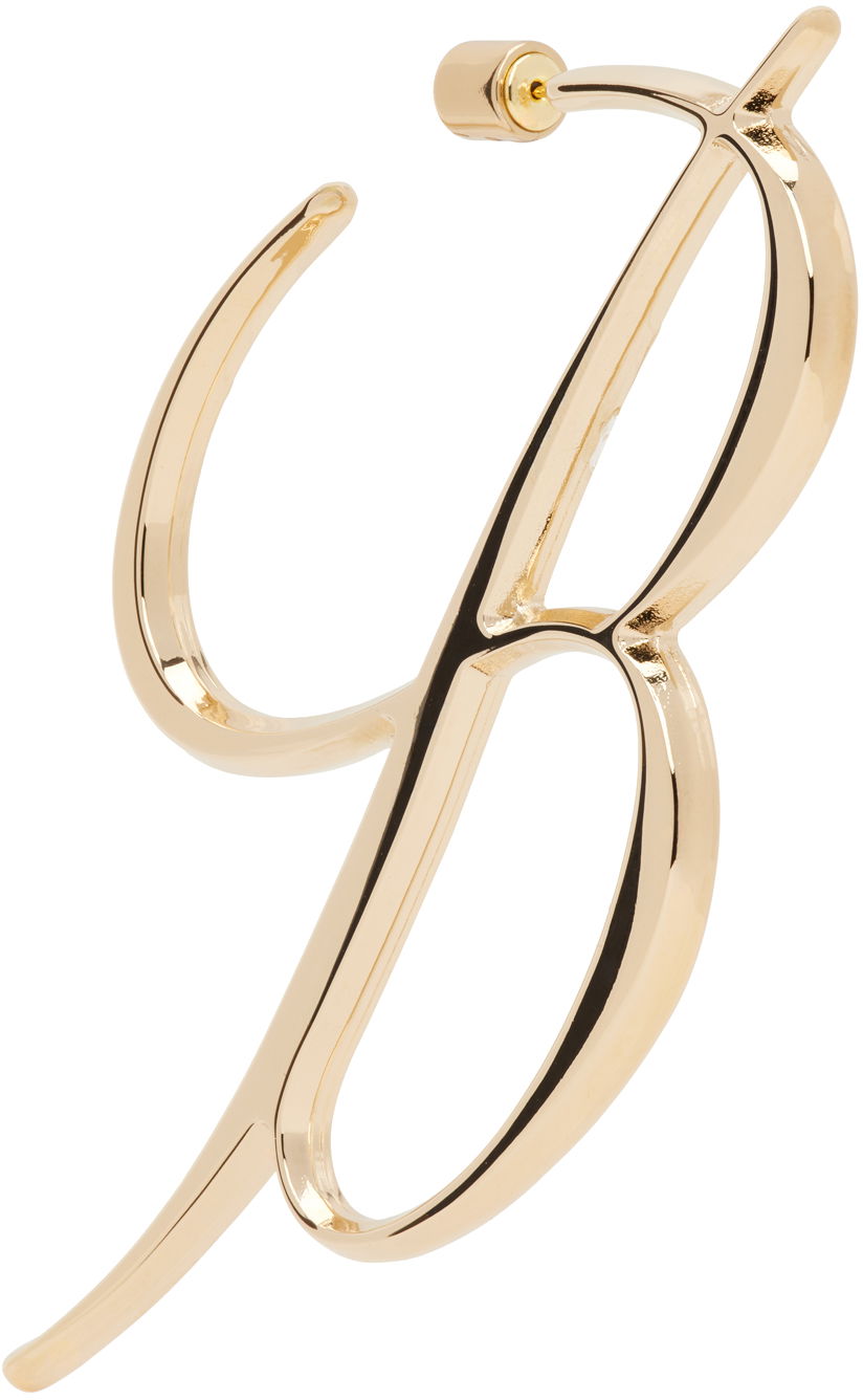 Сережки Blumarine Monogram Single Earring Металік | A422W298A, 1