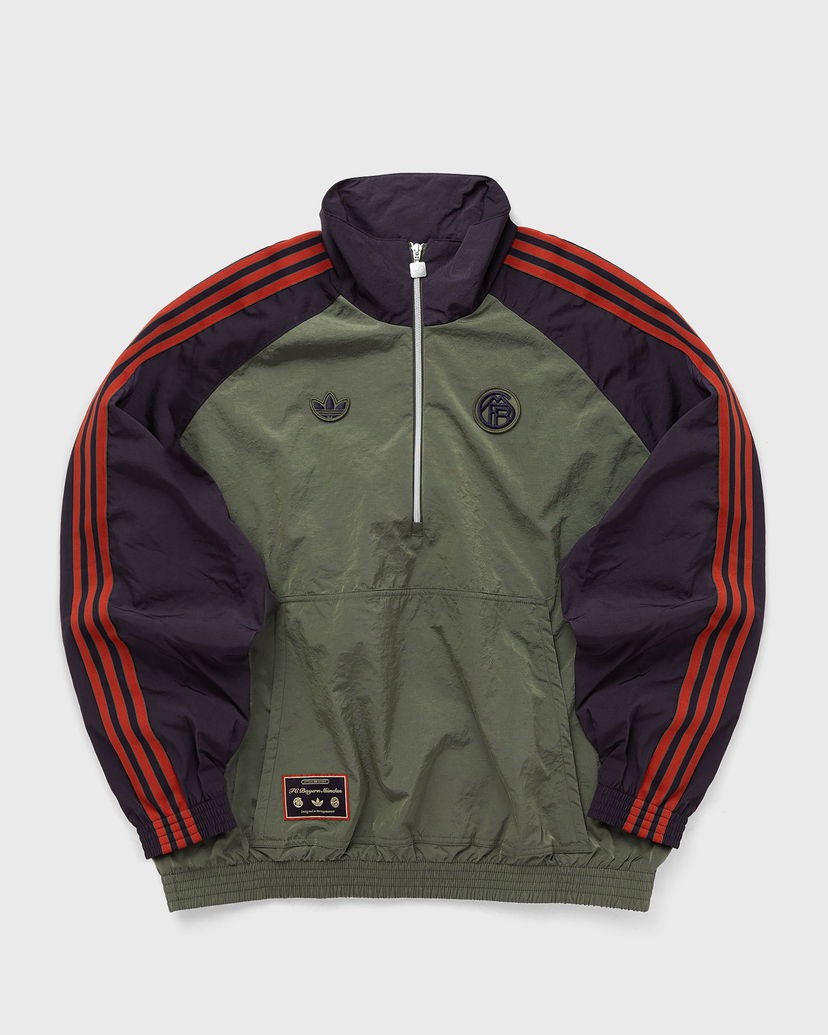 Куртка adidas Originals FC Bayern Icon Half Zip Jacket Зелений | JN0112