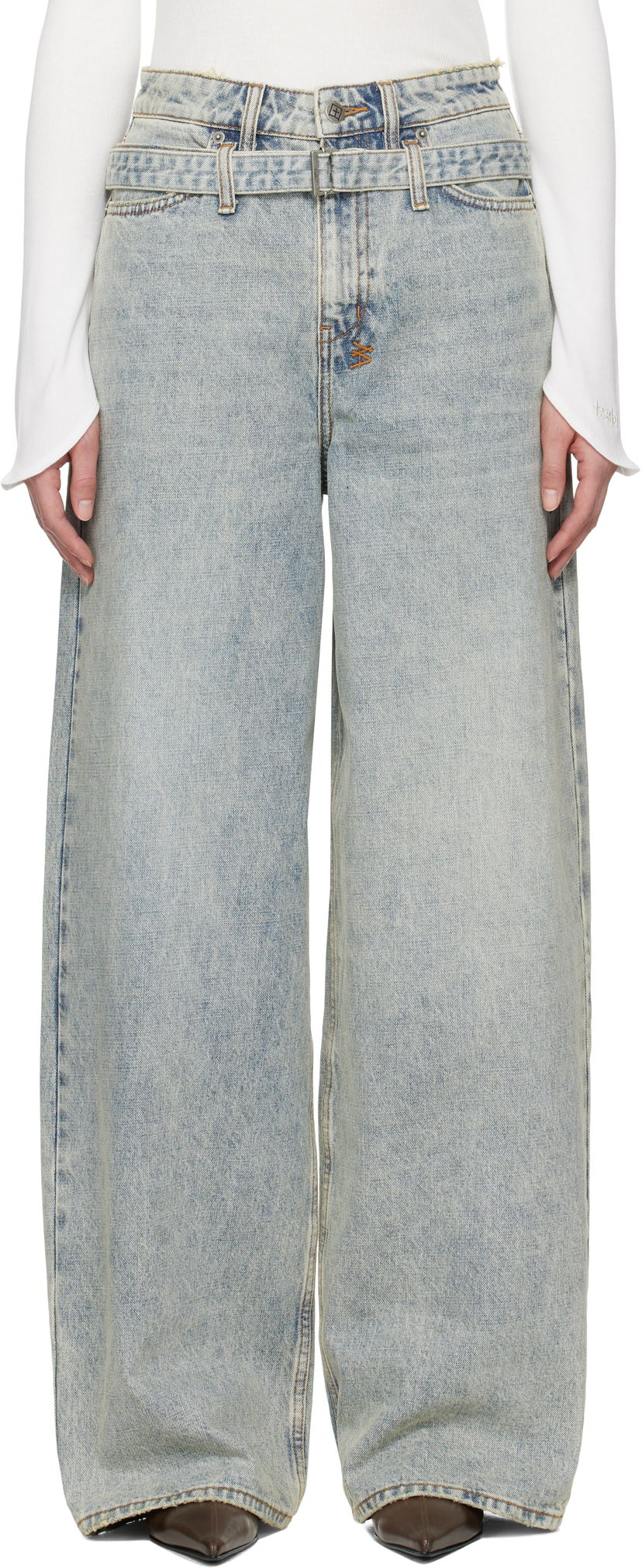 Джинси Ksubi Ksubi Baggy Jeans Синій | WSP25DJ017