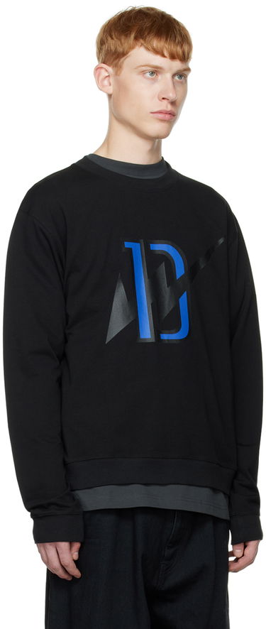 Світшоти We11done Thunder Graphic Sweatshirt чорний | WD-TS3-22-808-U-BK, 1