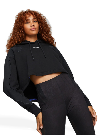 Світшоти Puma x KOCHÉ Cropped Hoodie чорний | 535986_01