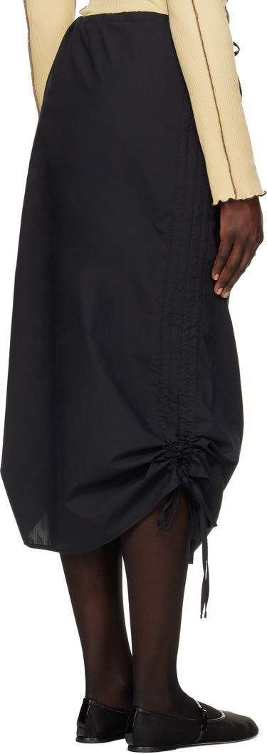 Спідниця Baserange Midi Skirt With Drawstring чорний | SKPS-CO-EXSP25, 2