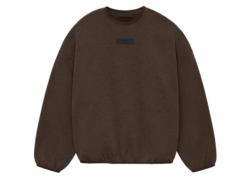 Світшоти Fear of God Core Collection Crewneck Heather Wood Коричневий | 192SU244682F