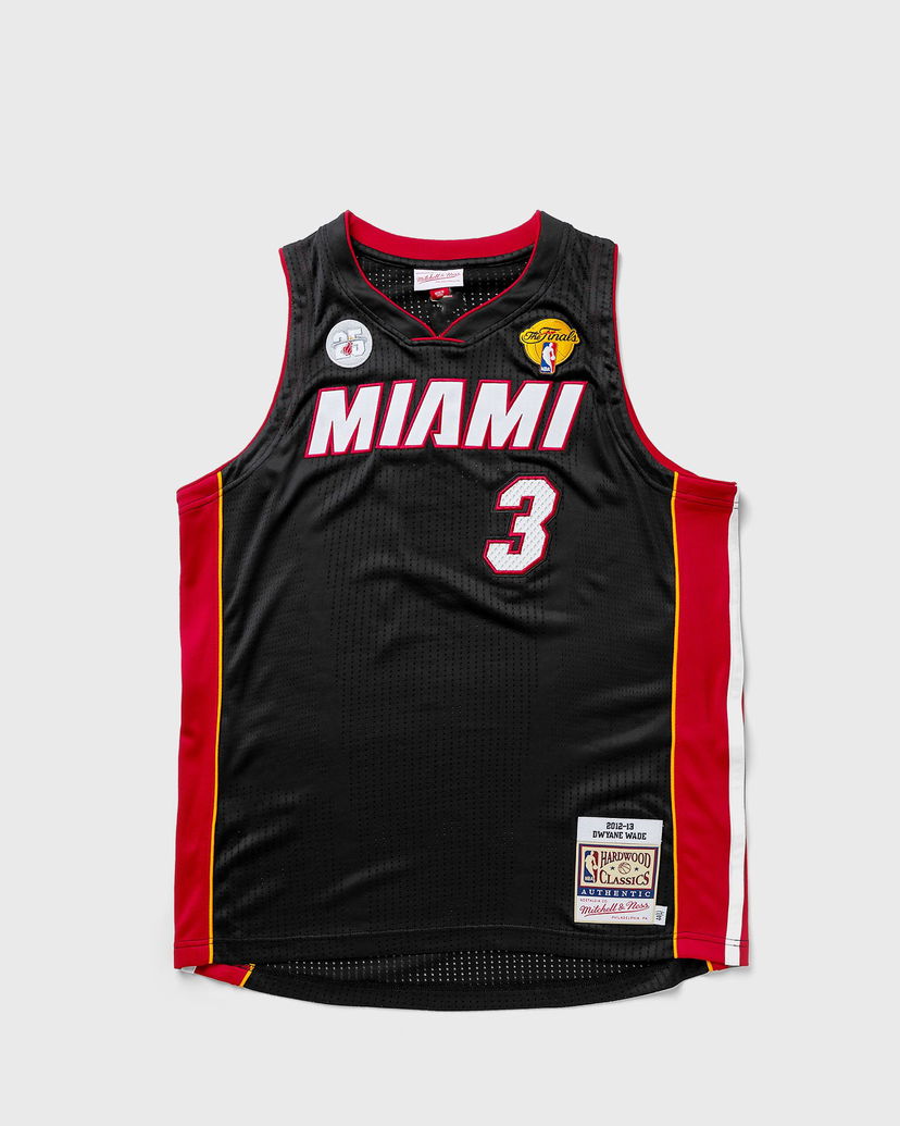 Джерсі Mitchell & Ness NBA AUTHENTIC ROAD FINALS JERSEY MIAMI HEAT 2012-13 DWYANE WADE #3 чорний | AJY44945-MHE12DWABLCK