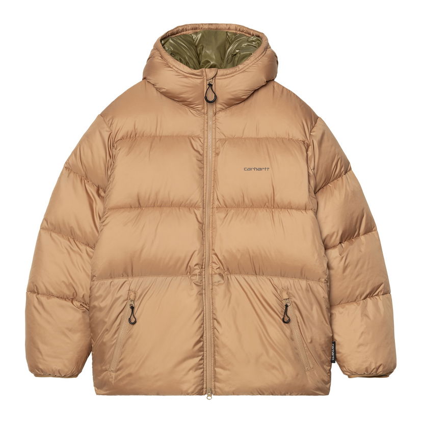 Пуховик Carhartt WIP Hooded Puffer Jacket Коричневий | I033920_9