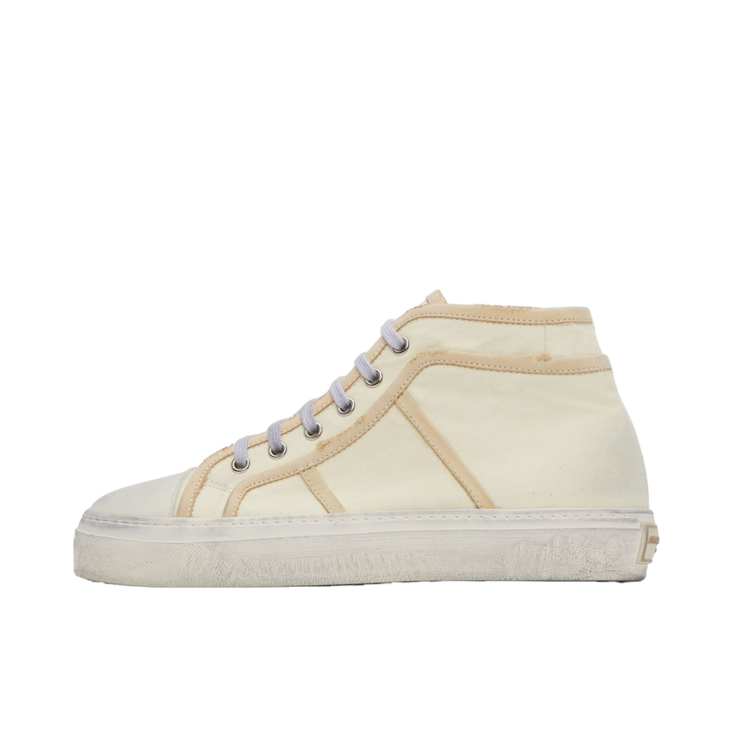 Кросівки та взуття Dolce & Gabbana Beige Vintage Re-Edition Sneakers бежевий | CS2195AL049