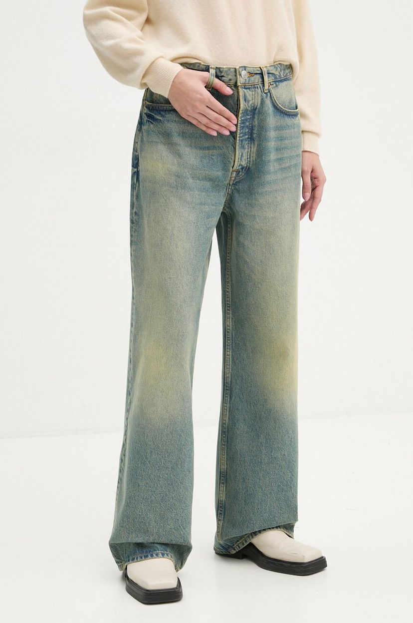 Джинси Samsoe Samsoe SHELLY High Waisted Jeans Синій | F24300133
