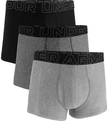 Боксери Under Armour Performance Tech™ 3" 3P Сірий | 1383882-035, 2