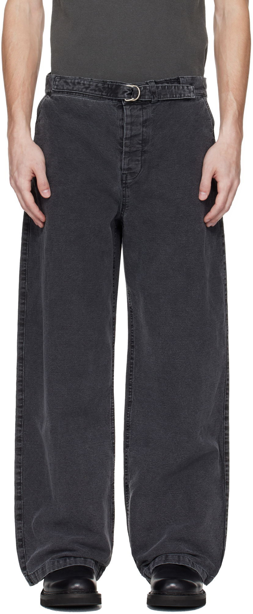 Штани OUR LEGACY Our Legacy Stern Chino Trousers чорний | M2254SB