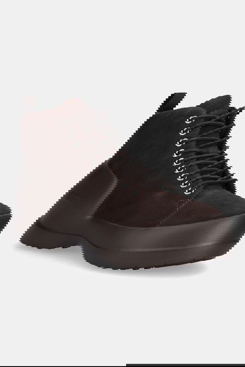 Кросівки та взуття Moon Boot MEZZALUNA LACE UP MID SUEDE Boots Коричневий | 80D2500030.M010, 0
