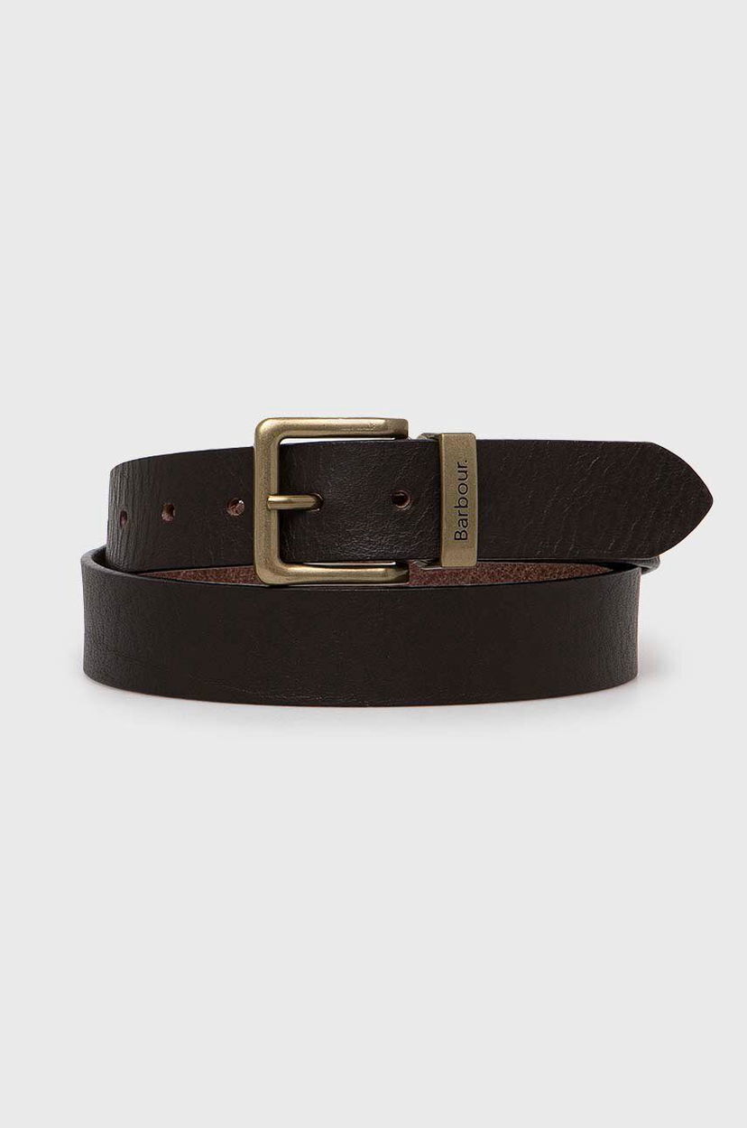 Ремені Barbour Leather Belt Коричневий | MAC0208