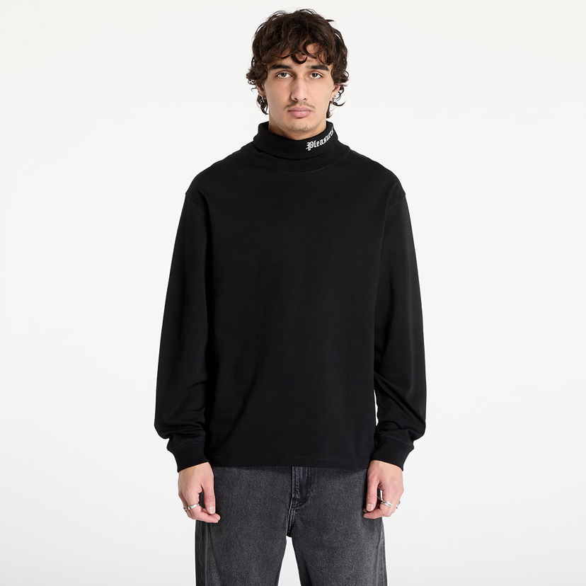 Футболка Pleasures Turtleneck T-Shirt чорний | P24W026 BLACK
