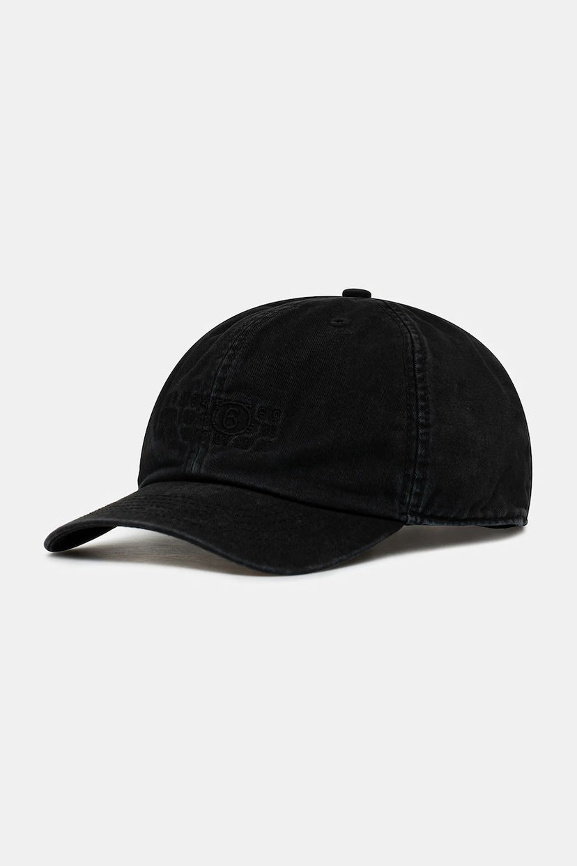 Кепка Maison Margiela MM6 Maison Margiela Baseball Cap чорний | SH2TC0004.M35190.899