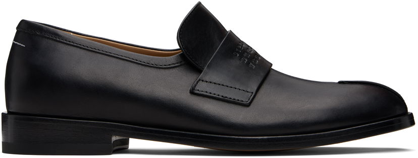 Кросівки та взуття Maison Margiela MM6 Maison Margiela New Classic Stitch Loafers чорний | S59WR0096 P5000