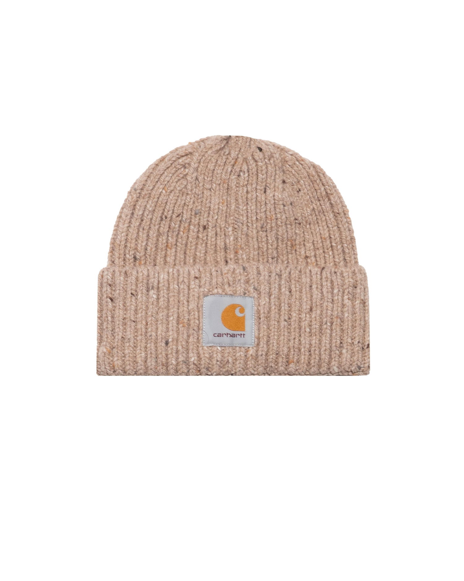 Шапка Carhartt WIP WIP Anglistic Ribbed Flecked Knit Beanie бежевий | I013193.3AUXX, 0