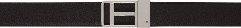Ремені Tom Ford TOM FORD Small Grain Leather Framed T Belt чорний | TB276-LCL236S