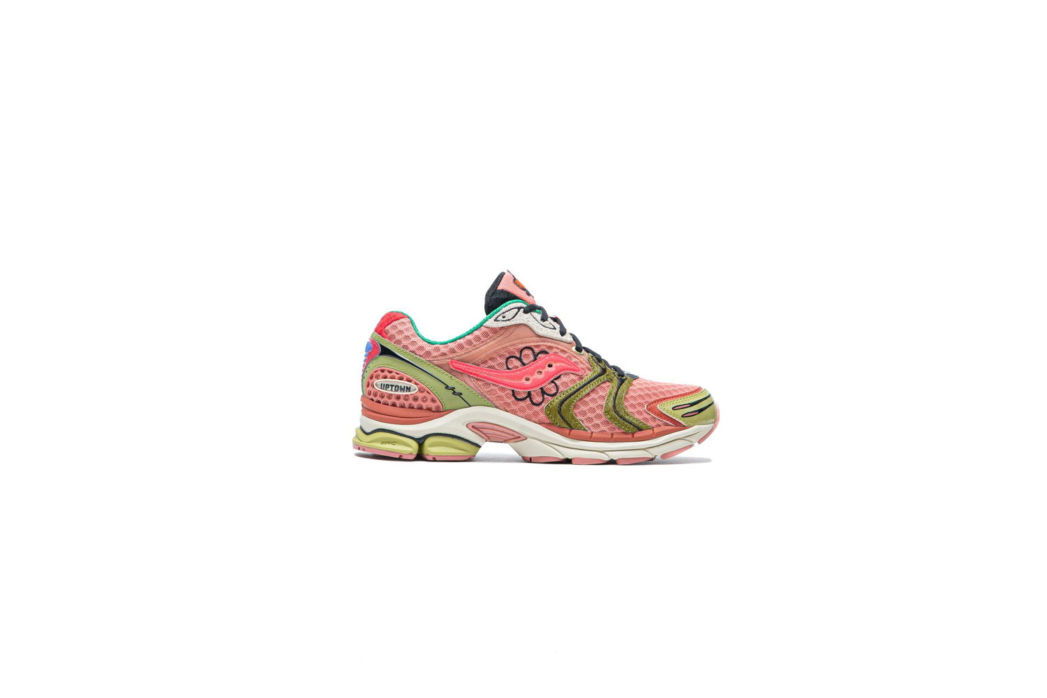 Кросівки та взуття Saucony Jae Tips x Progrid Triumph 4 ‘Virginia Creeper’ - Flowers Grow Uptown Pack Рожевий | S70966-2, 1