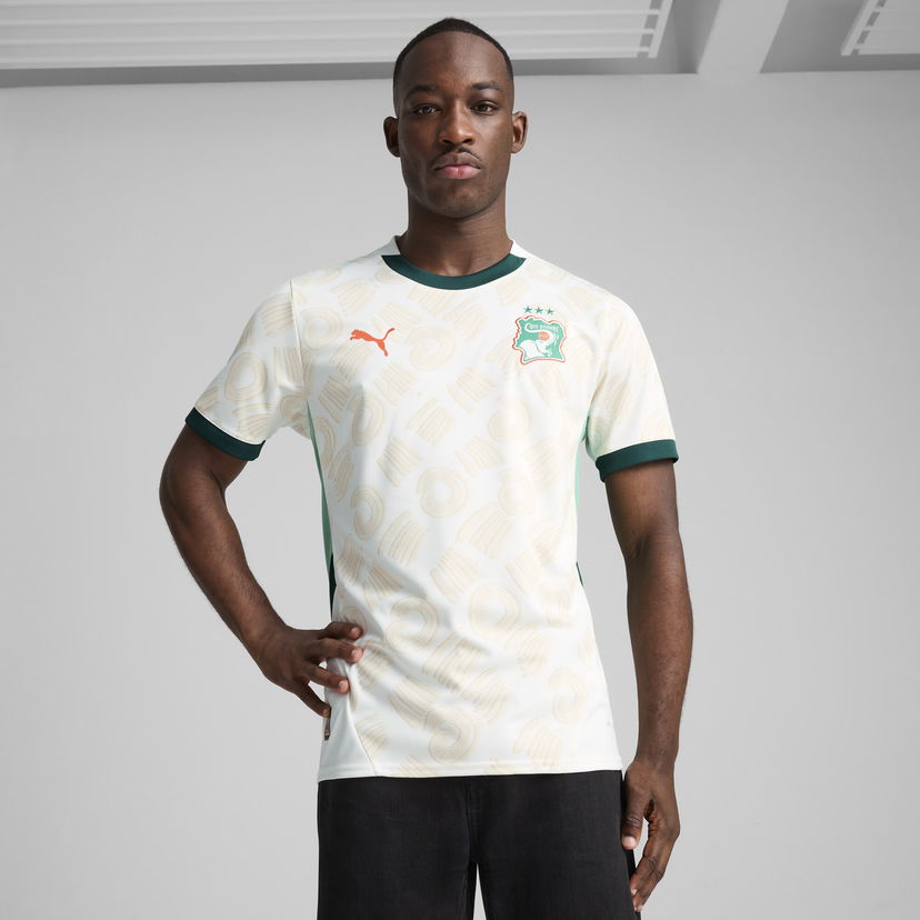 Футболка Puma Ivory Coast Away 2025 Jersey білий | 777210_02