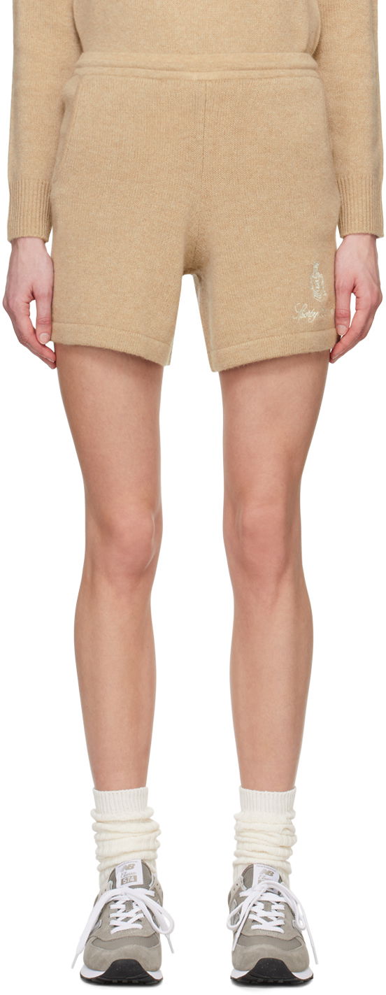Шорти Sporty & Rich Casual Shorts бежевий | SH983OA