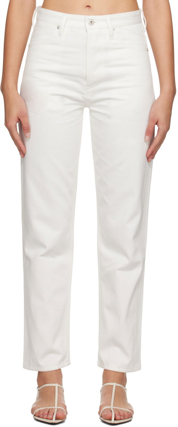 Джинси Jil Sander Five-Pocket Jeans білий | J04KA0103_J46544