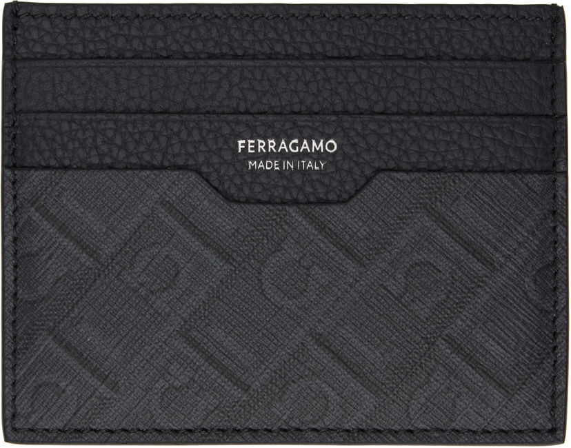 Гаманець FERRAGAMO Ferragamo Credit Card Holder чорний | 780321