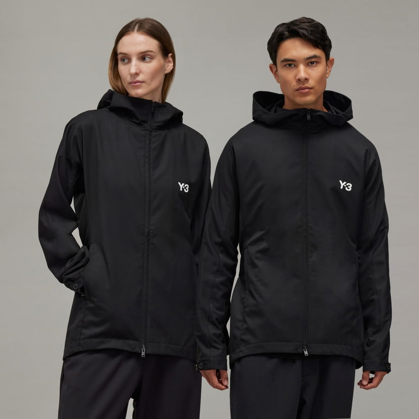 Світшоти Y-3 Refined Wool Hooded Sweatshirt чорний | IW7454