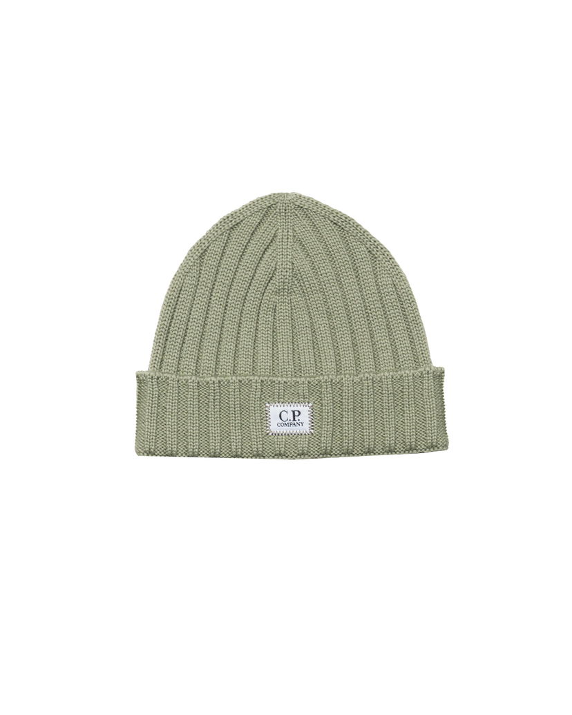 Шапка C.P. Company C.P. Company Knit Beanie Зелений | 19CMAC738A005509A-631
