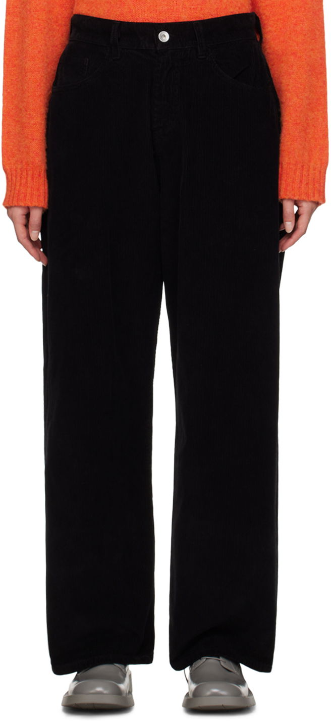 Штани YMC YMC Silver Corduroy Trousers чорний | Q4VAL