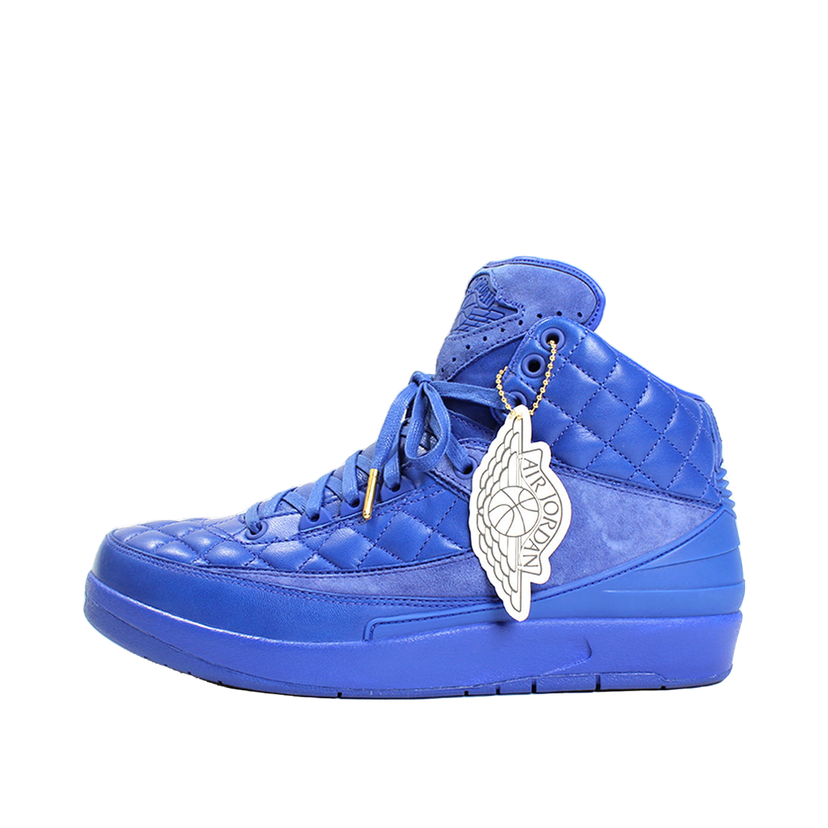 Кросівки та взуття Jordan Just Don x Air Jordan 2 Retro "Varsity Royal" Синій | 717170-405