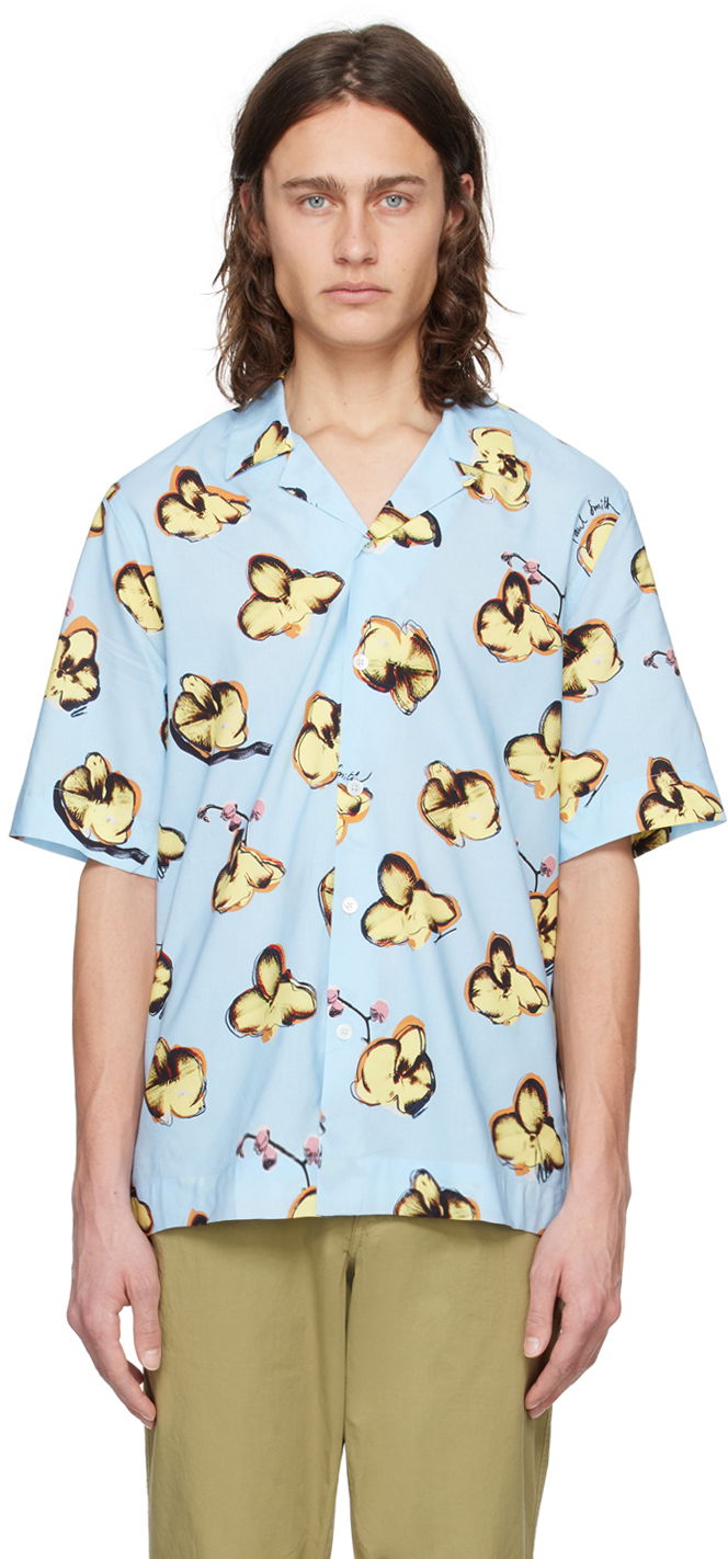Сорочка Paul Smith Paul Smith Orchid Print Shirt Синій | M1R-905U-M02333-40