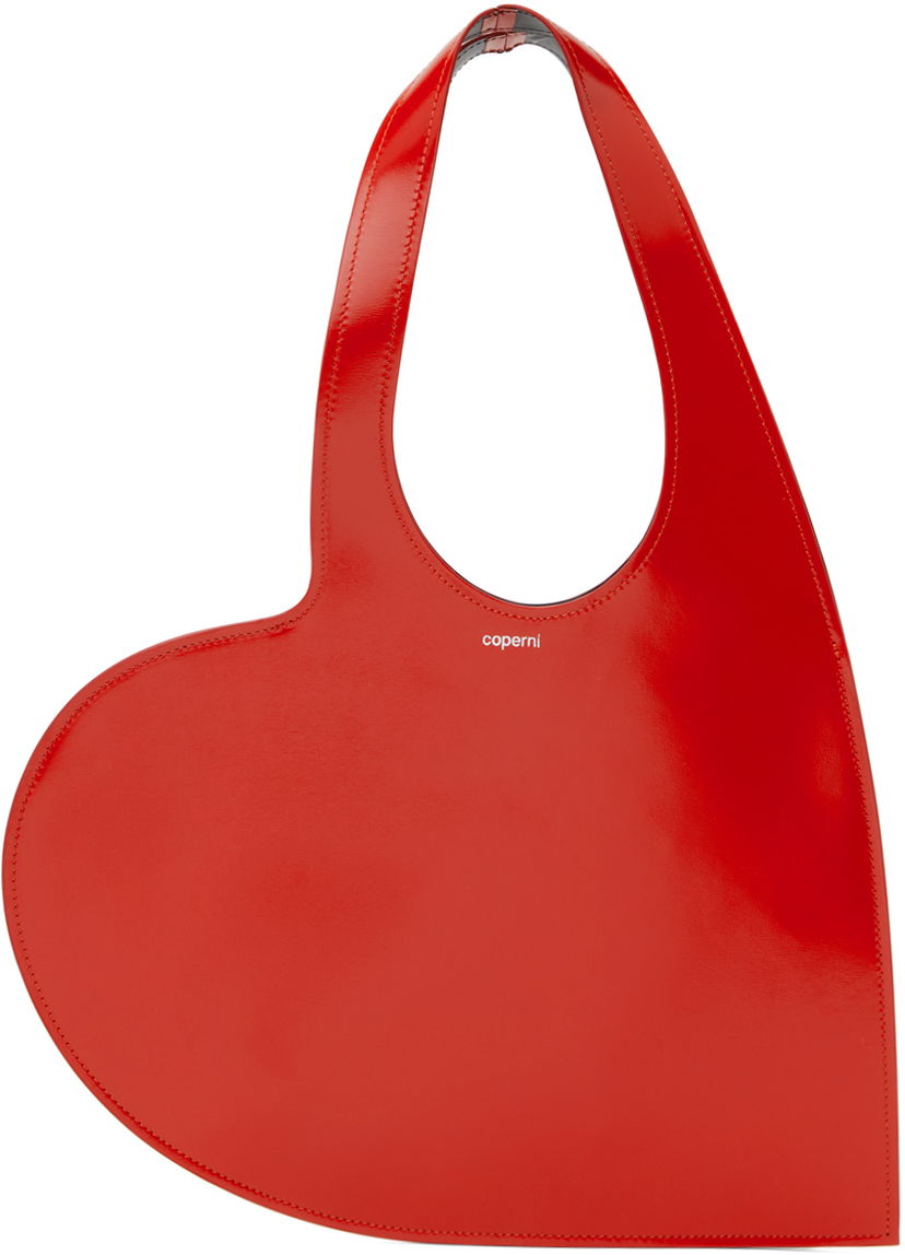 сумка-тоут Coperni Coperni Mini Heart Tote Bag Червоний | COPBA14BISF6002