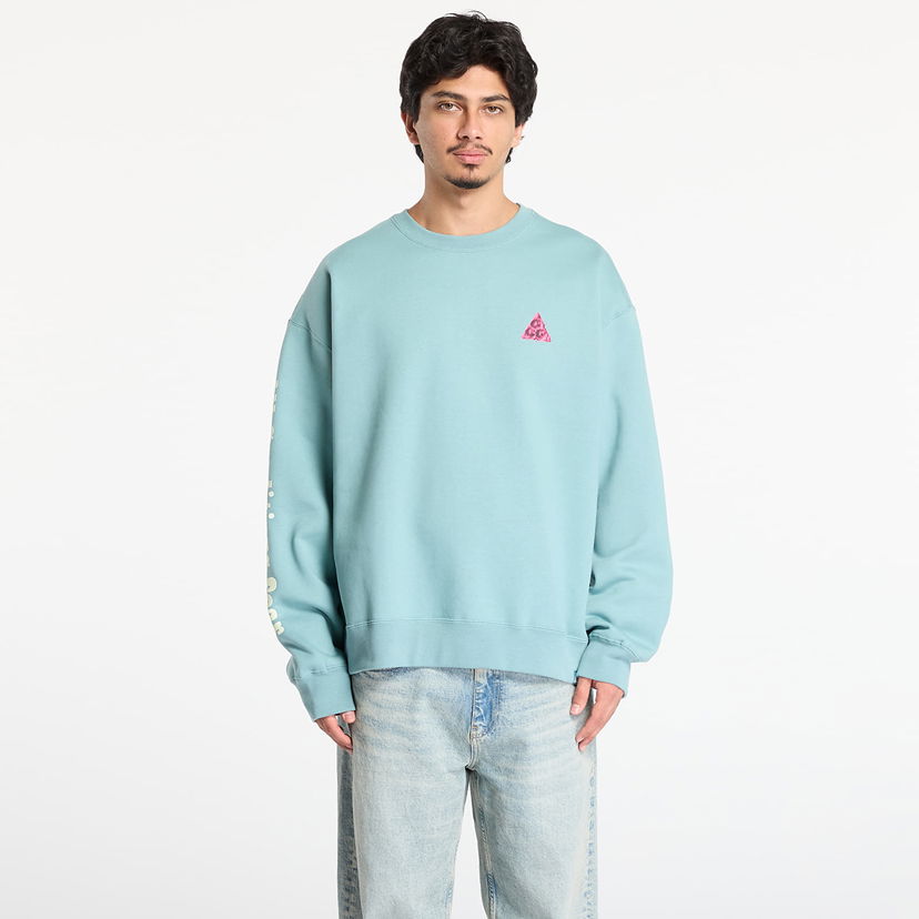 Світшоти Nike ACG ACG Tuff Fleece Crew-Neck Sweatshirt Бірюзовий | HV1119-017