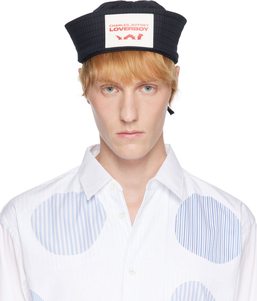 Капелюх Charles Jeffrey Loverboy Charles Jeffrey LOVERBOY Sailor Hat чорний | 054131601