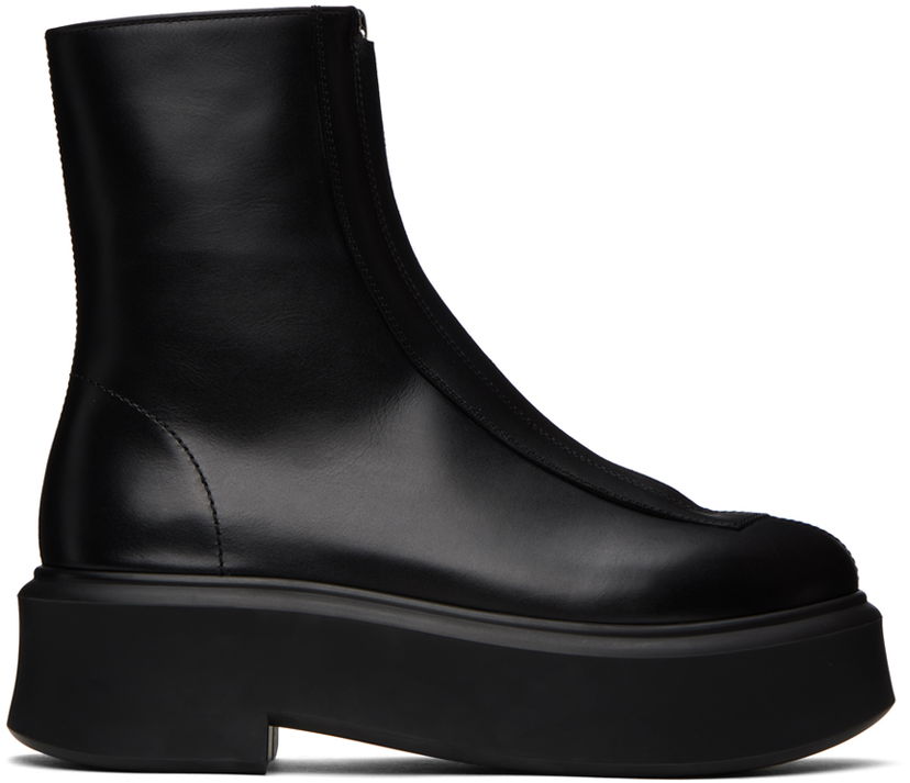 Кросівки та взуття The Row The Row Zipped I Boots чорний | F1144-L64R