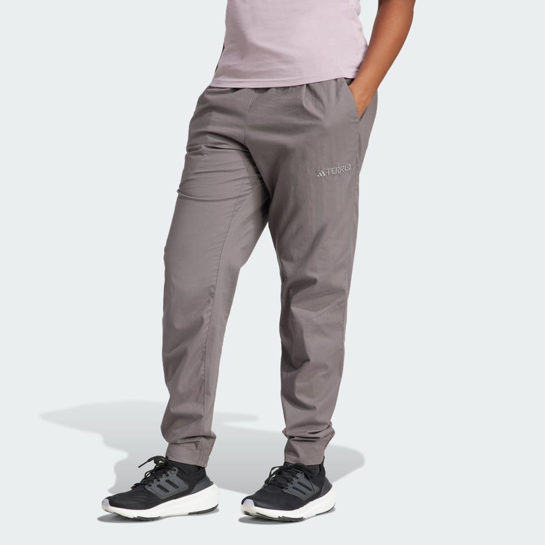 Штани і джинси adidas Performance adidas TERREX Terrex Multi Knit Сірий | IN4604, 0