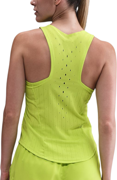 Безрукавка Nike AeroSwift Perforated Running Tank Top Жовтий | fn2504-389, 1