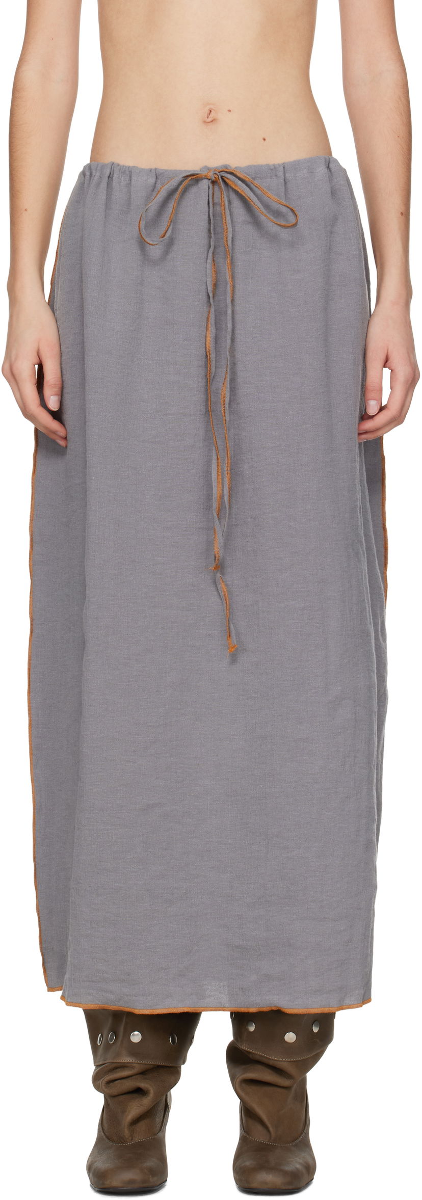 Спідниця Baserange Max Maxi Skirt Сірий | SKMX-LC-SP25