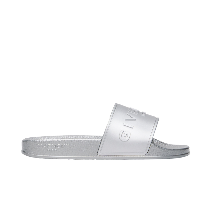 Кросівки та взуття Givenchy Slide Flat Sandals Металік | BE3076E2AN040
