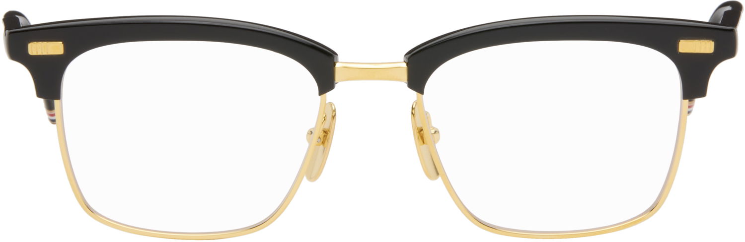 Сонцезахисні окуляри Thom Browne Thom Browne Acetate and Titanium Glasses чорний | UEO711A-G0003, 0