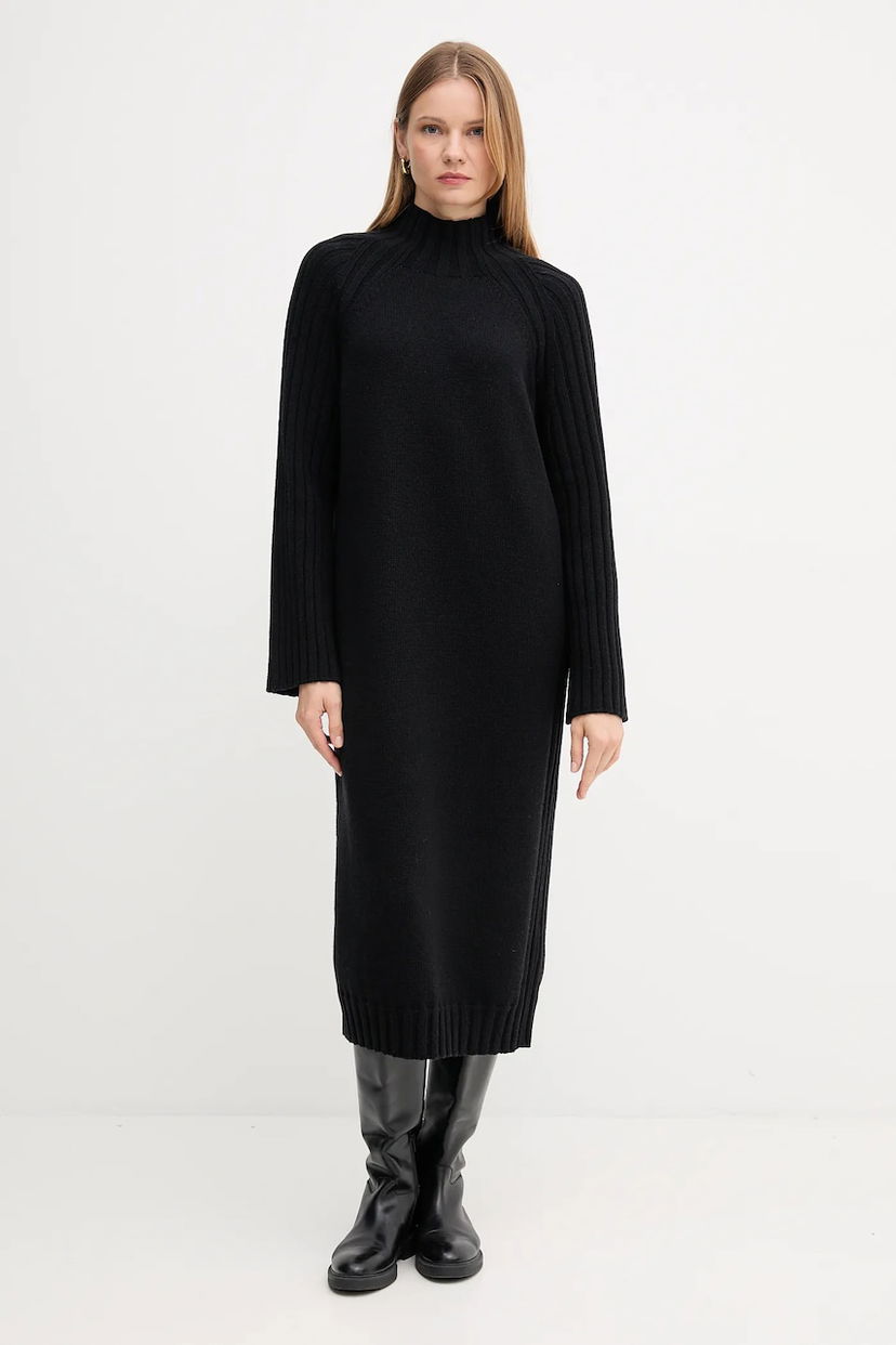 плаття Barbour Barbour Vera Midi Knit Dress чорний | LDR0940