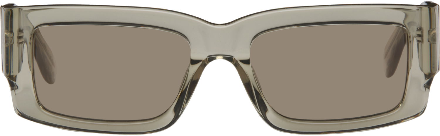 Сонцезахисні окуляри RETROSUPERFUTURE RETROSUPERFUTURE Notte Square Sunglasses Сірий | 4MN, 0