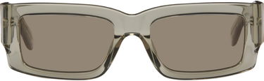 Сонцезахисні окуляри RETROSUPERFUTURE RETROSUPERFUTURE Notte Square Sunglasses Сірий | 4MN, 0